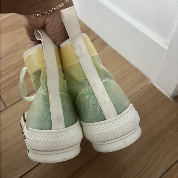 Dior Colorful High-Top Sneakers